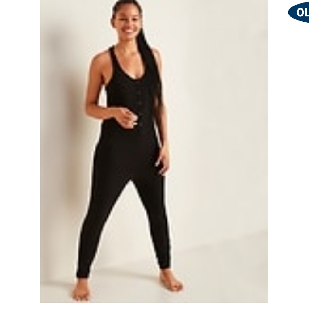 Old Navy sleeveless lounge jumpsuit medium